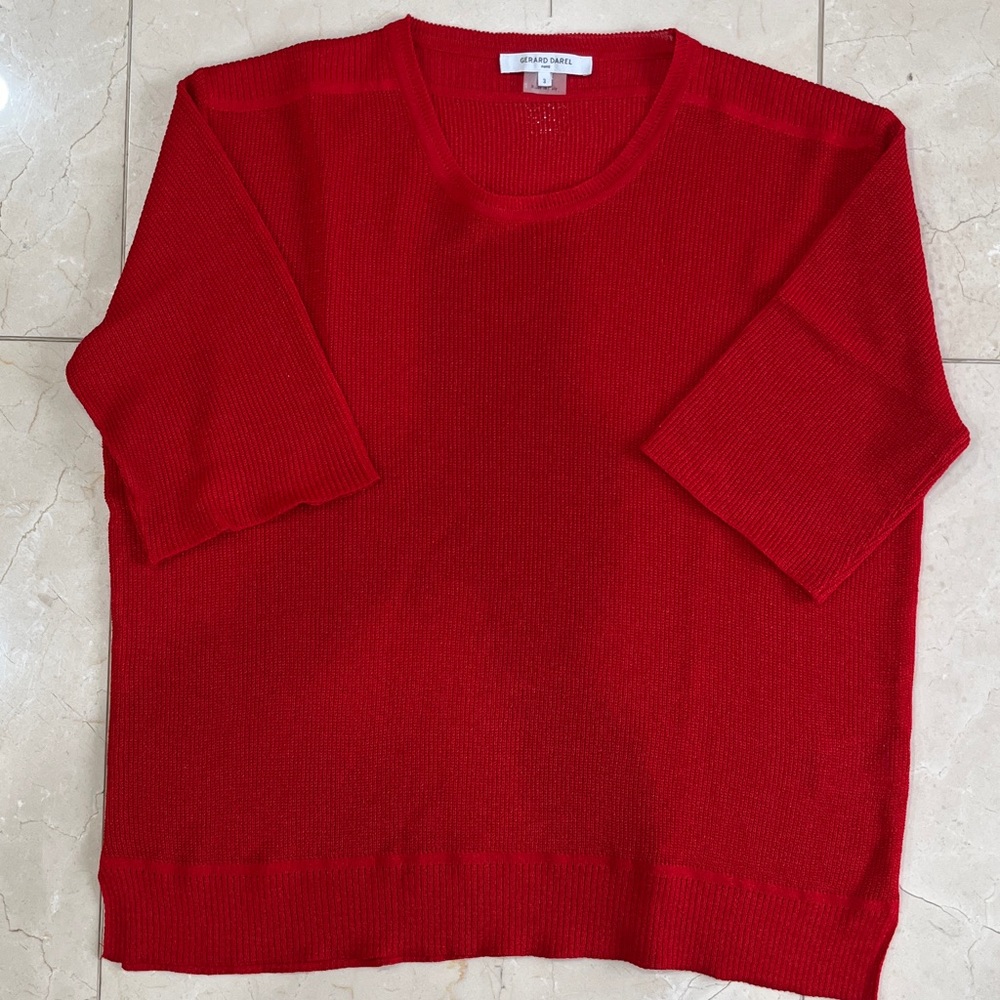 Women's Red Sweater New